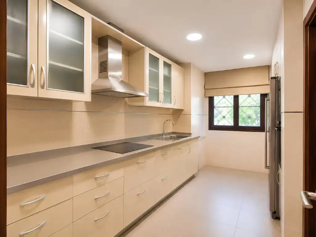 Kitchen of Flat for sale in Fuengirola  with Air Conditioner, Private garden and Terrace