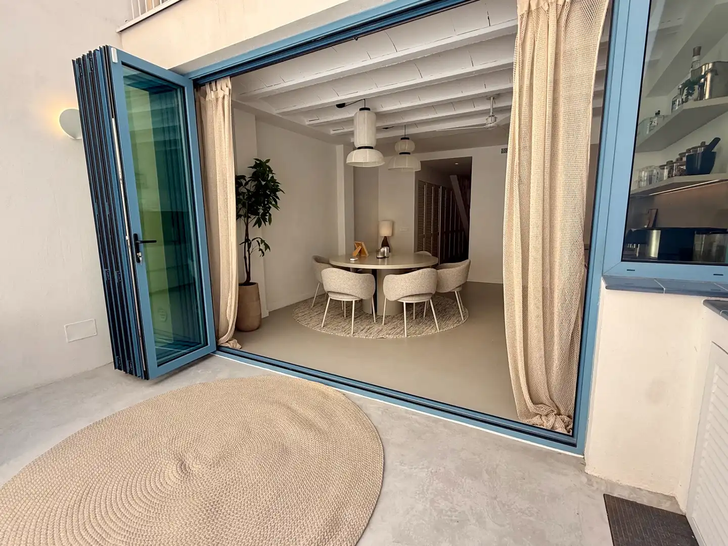 Terrasse von Einfamilien-Reihenhaus zum Verkauf in Palafrugell mit Klimaanlage, Möbliert und Balkon