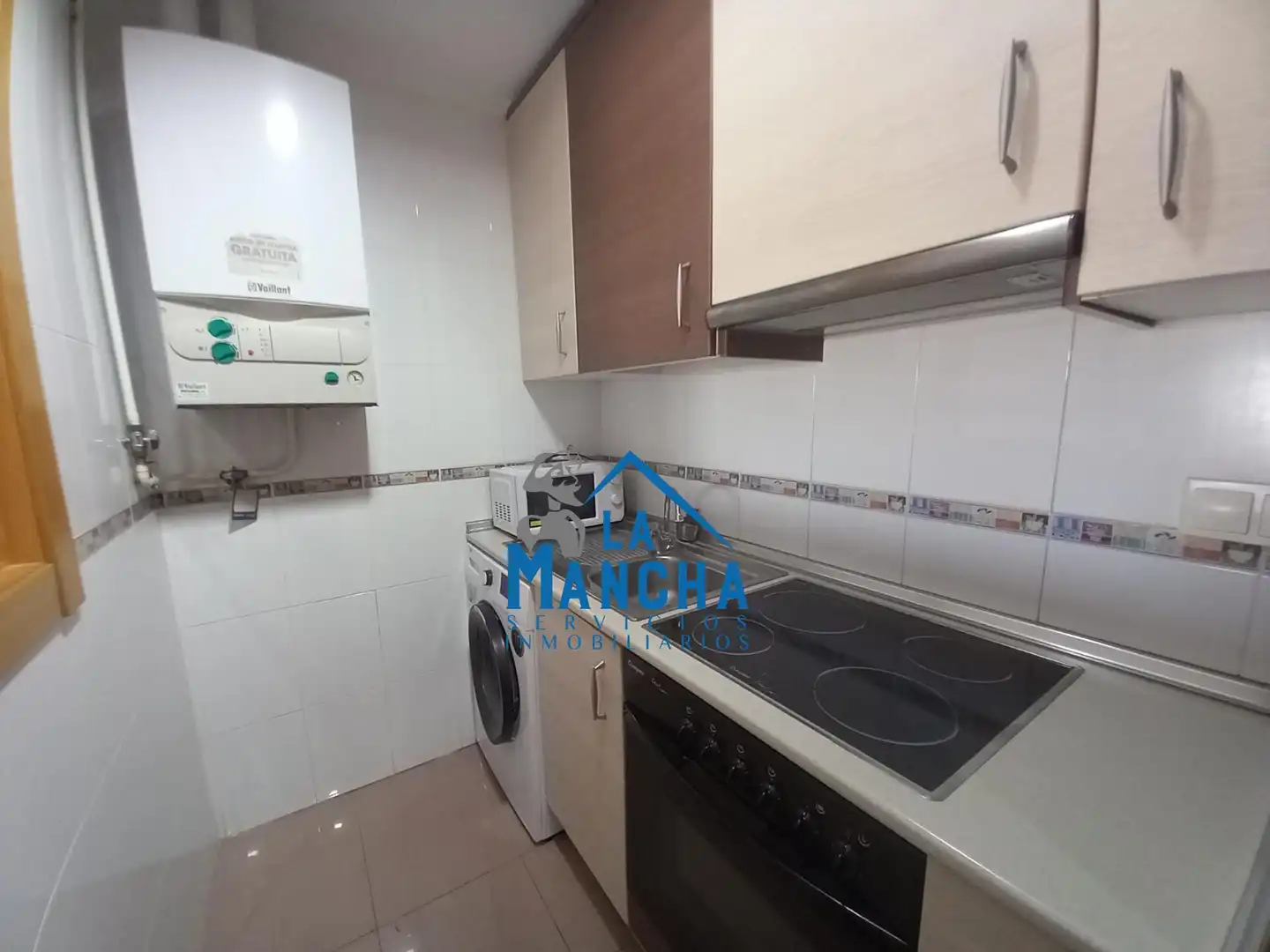 Cocina de Apartamento en venta en Albacete con Aire acondicionado, Calefacción y Trastero