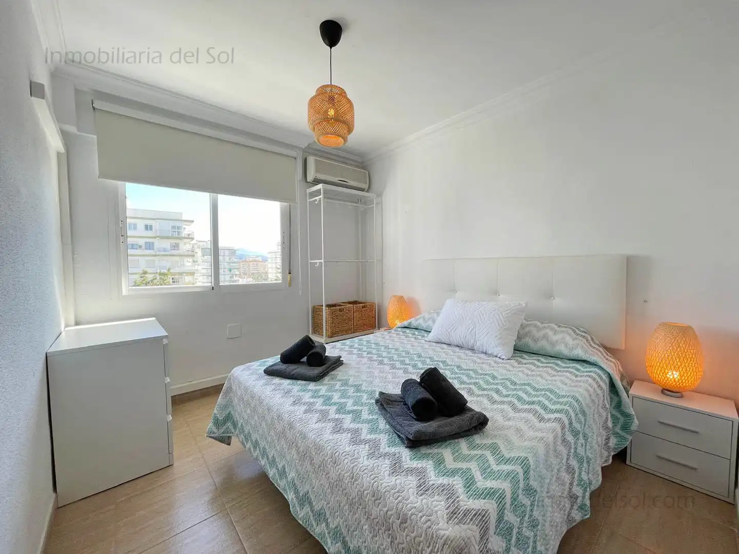 Bedroom of Apartments for sale in Vélez-Málaga  with Air Conditioner, Terrace and Furnished