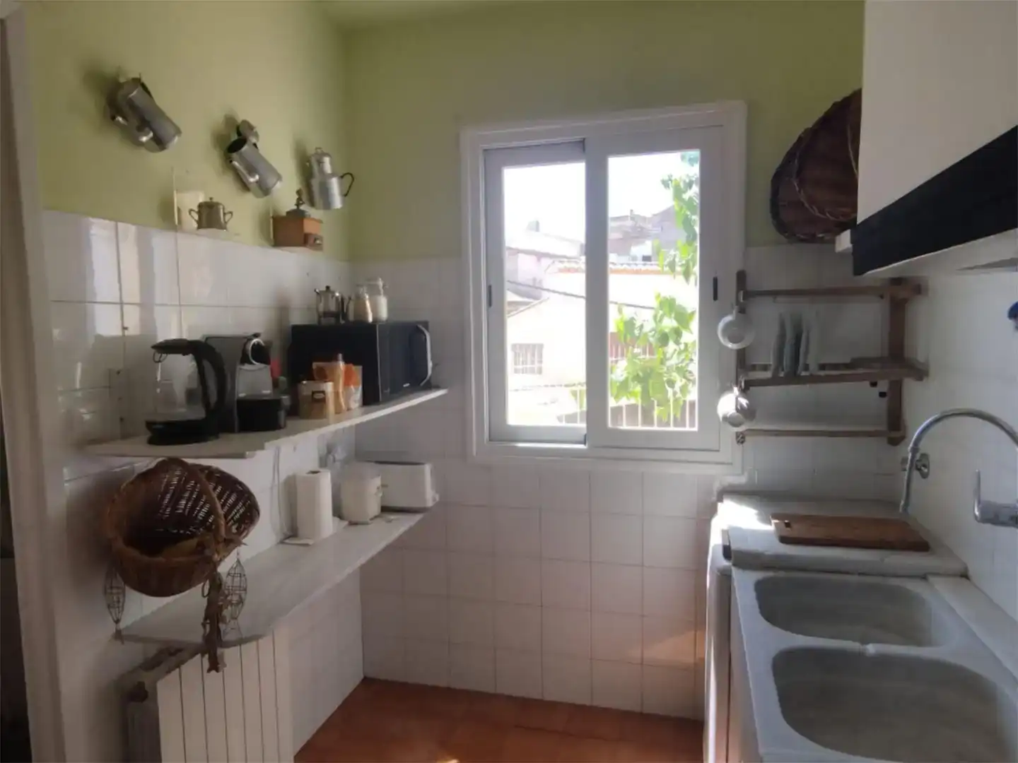 Küche von Wohnung zur Miete in Jalance mit Klimaanlage, Möbliert und Waschmaschine
