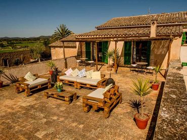 Casa rústica amb piscina en venda a Felanitx Poble