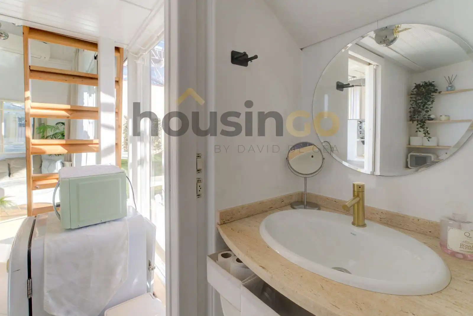 Bathroom of Attic for rent in Madrid  with Air Conditioner, Heating and Furnished