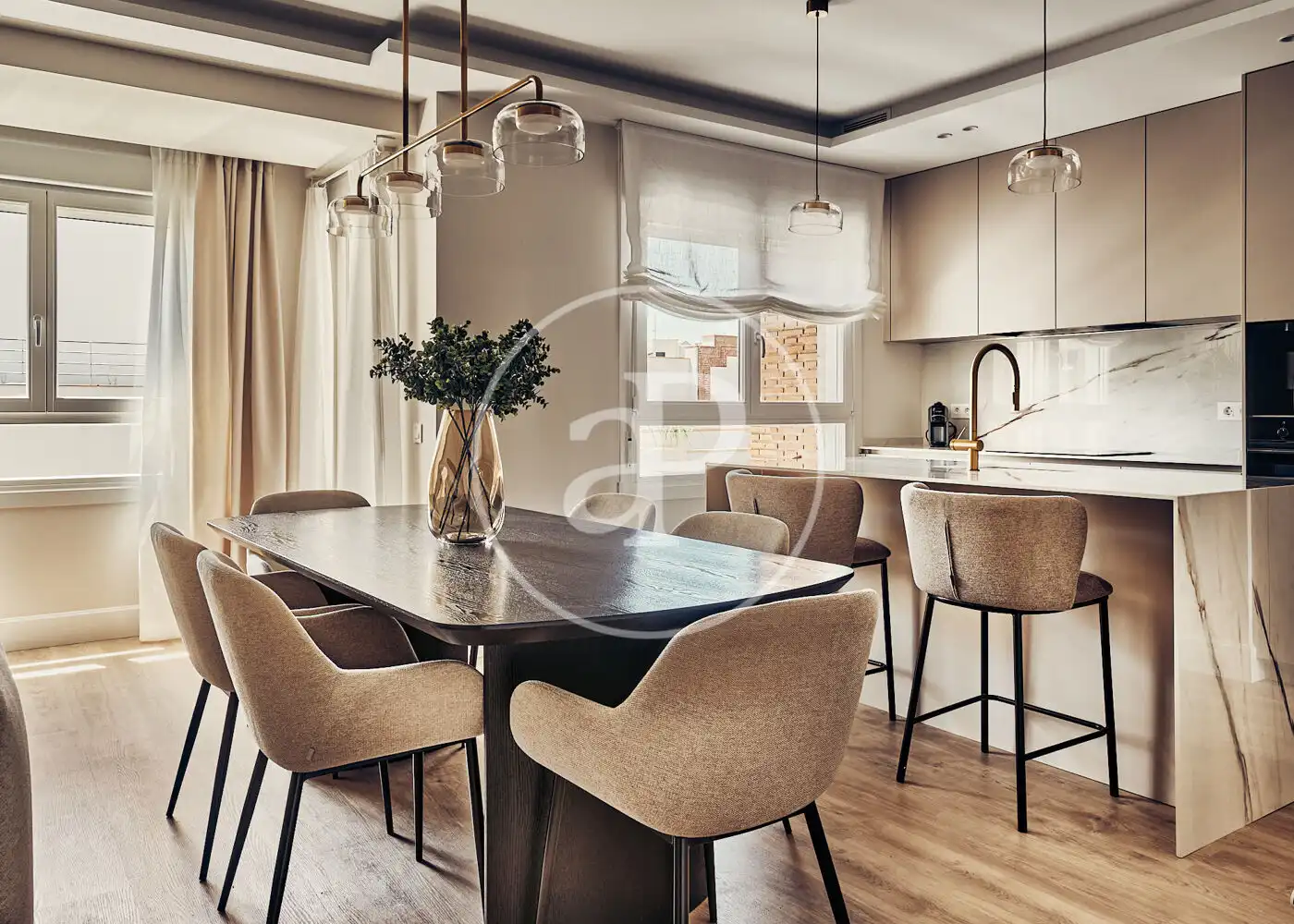 Dining room of Flat for sale in Madrid  with Air Conditioner, Heating and Terrace