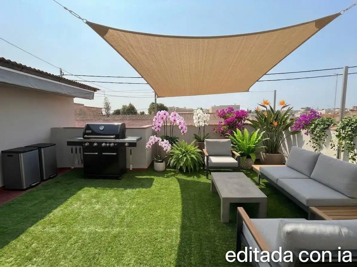Terraza de Casa o chalet en venta en  Palma de Mallorca con Jardín privado