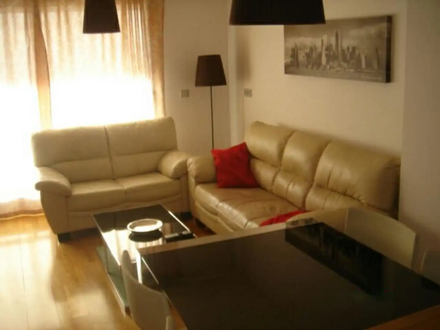 Sala de estar de Piso de alquiler en Granada con Aire acondicionado, Calefacción y Terraza