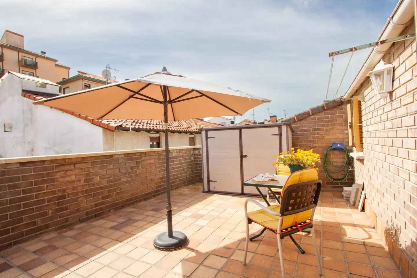 Terrasse von Maisonette zum Verkauf in Villava / Atarrabia mit Klimaanlage, Heizung und Terrasse