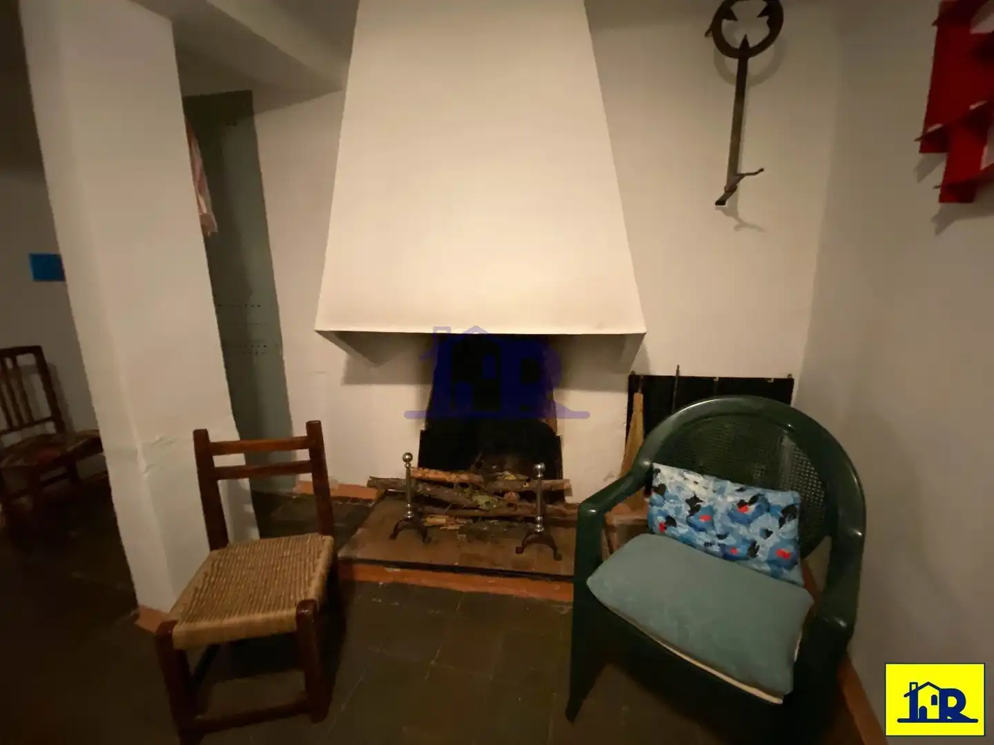 Sala de estar de Casa o chalet en venta en Villalba de la Sierra con Calefacción, Jardín privado y Terraza