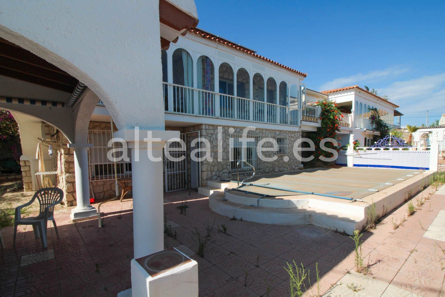 Exterior view of House or chalet for sale in Altea  with Air Conditioner, Heating and Terrace