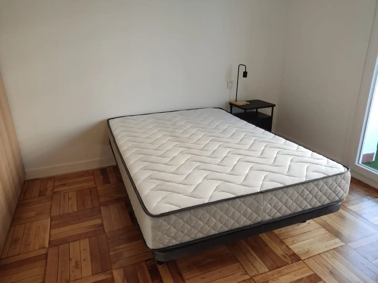 Bedroom of Flat for share in Madrid  with Heating, Furnished and Oven