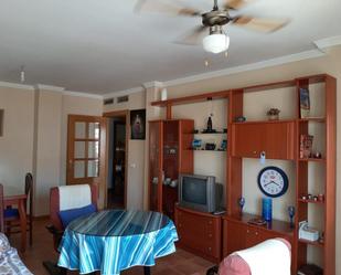 Living room of Flat to rent in Roquetas de Mar  with Terrace and Swimming Pool