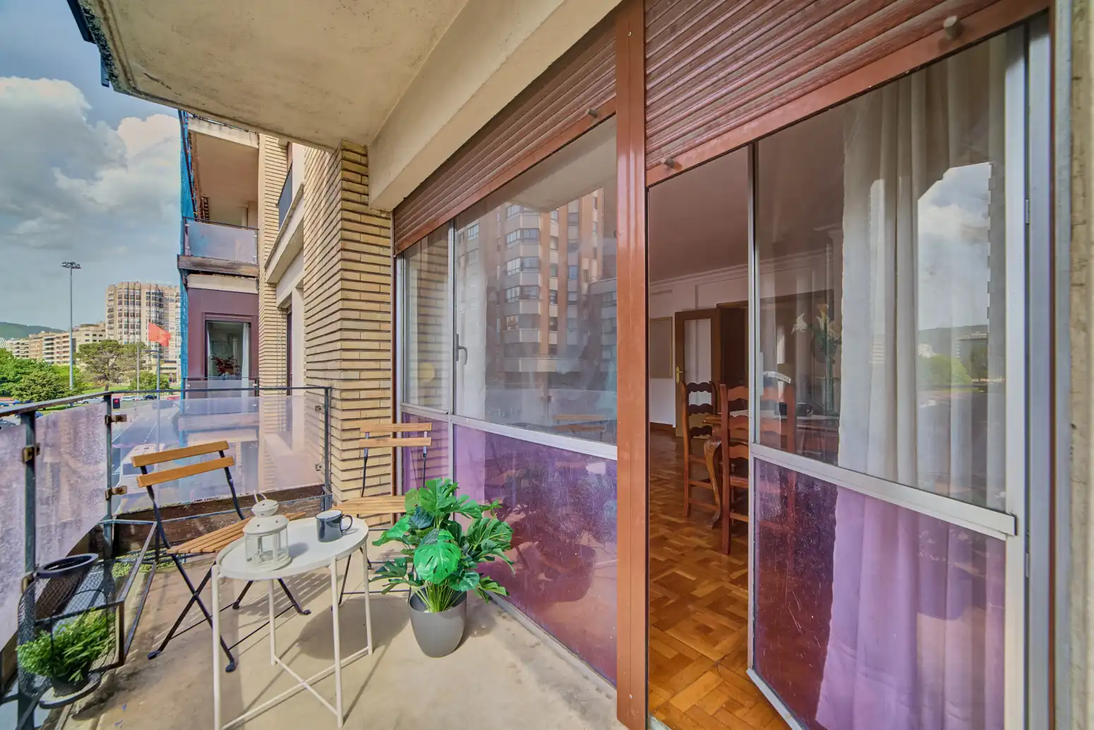 Terraza de Piso en venta en  Pamplona / Iruña con Calefacción, Parquet y Balcón
