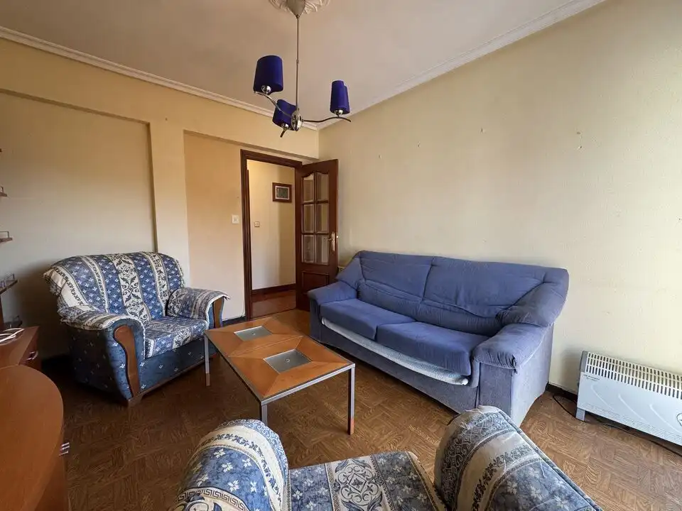 Living room of Flat for sale in Legazpi  with Heating and Balcony