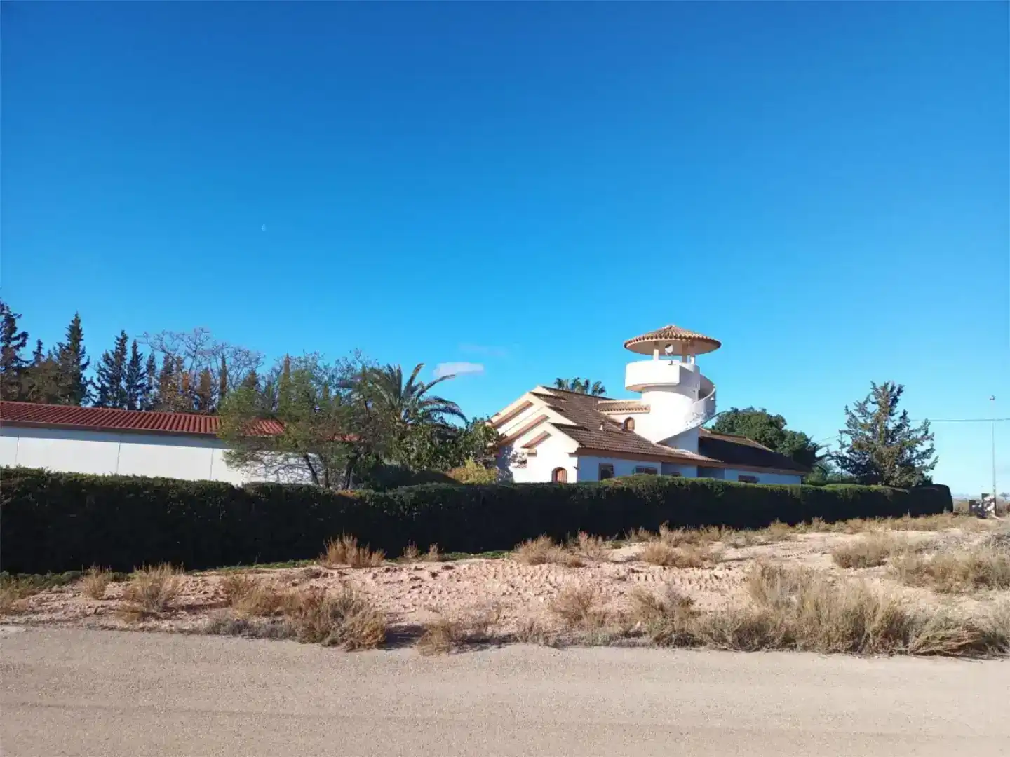Vista exterior de Casa o xalet en venda en Alhama de Murcia amb Piscina