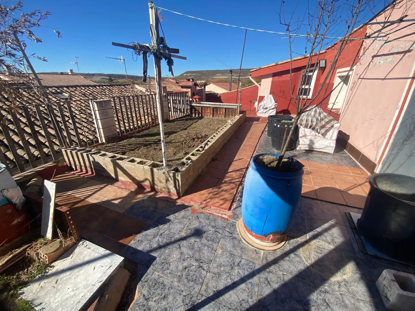 Terraza de Casa adosada en venta en Valle de Santibáñez con Calefacción, Terraza y Trastero