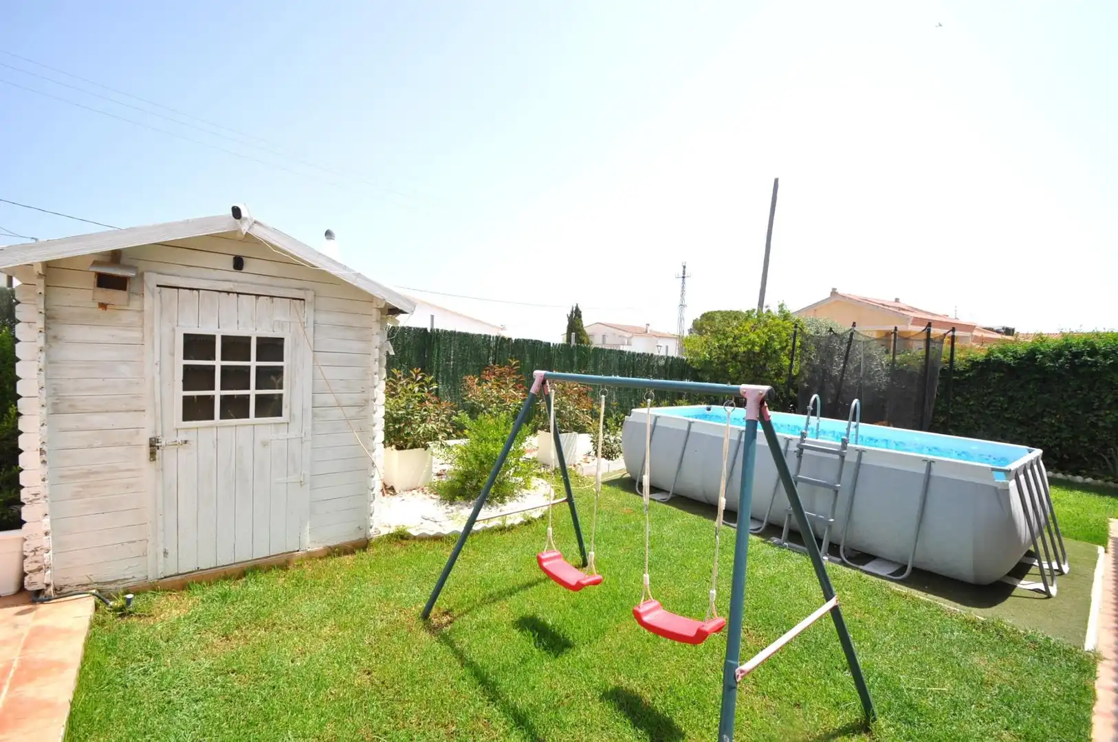 Swimming pool of Houses for sale in La Ràpita  with Air Conditioner, Private garden and Terrace