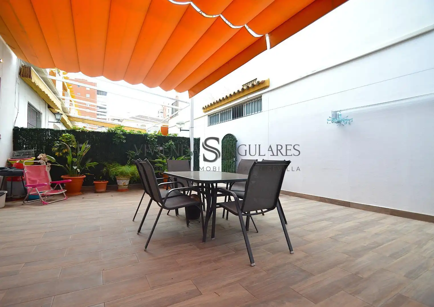 Terraza de Casa adosada en venta en Sevilla con Aire acondicionado, Terraza y Trastero