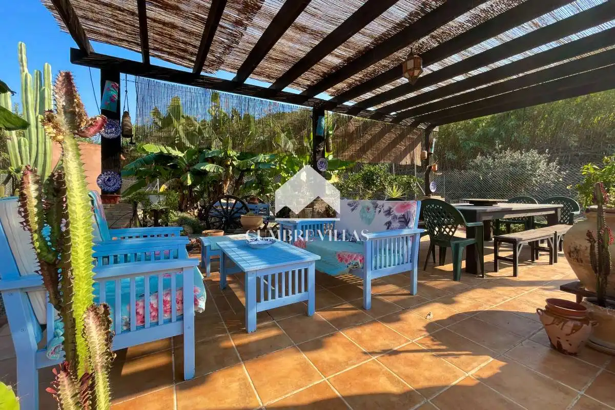 Terrasse von Country house zum Verkauf in Torrenueva Costa mit Privatgarten, Terrasse und Abstellraum