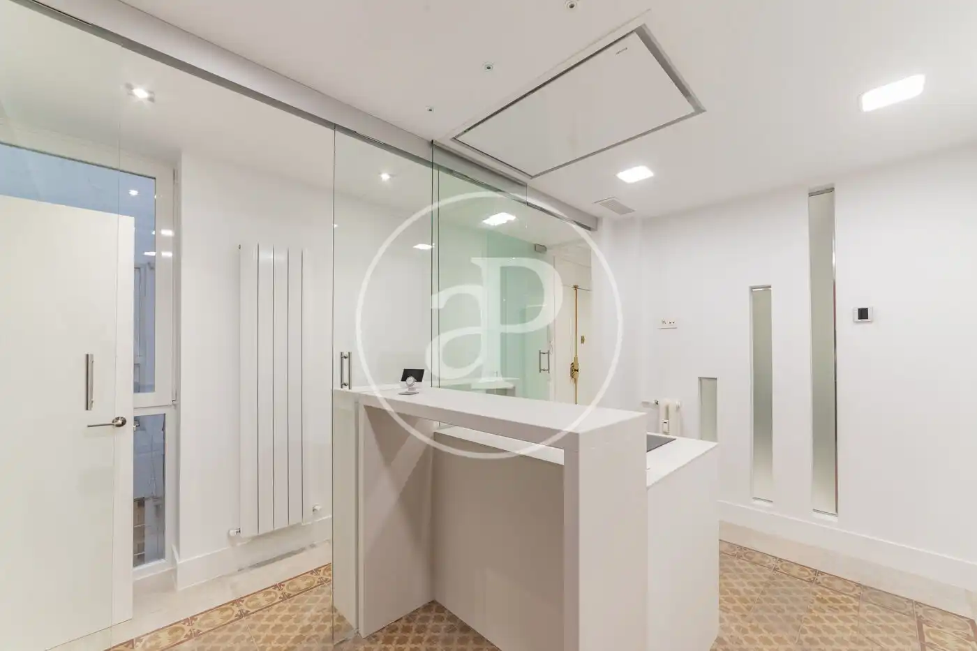 Baño de Piso de alquiler en Madrid con Aire acondicionado, Calefacción y Terraza