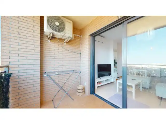 Balcony of Flat for sale in Picassent  with Air Conditioner, Terrace and Swimming Pool