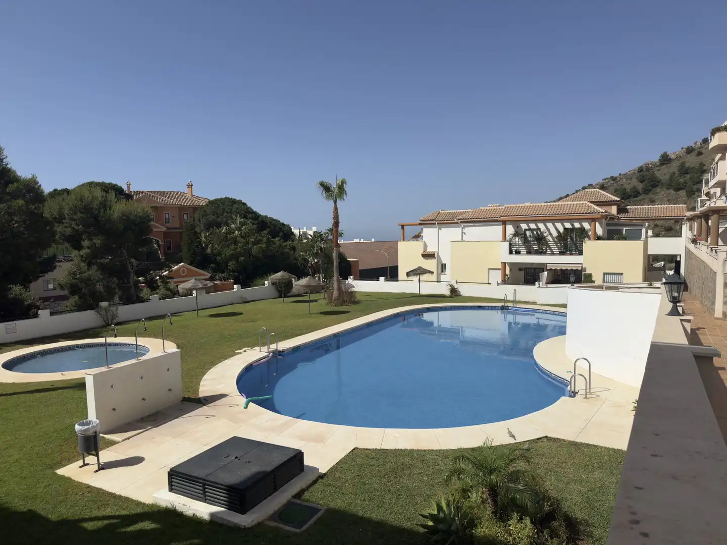 Garden of Apartments for rent in Benalmádena  with Air Conditioner, Terrace and Storage room