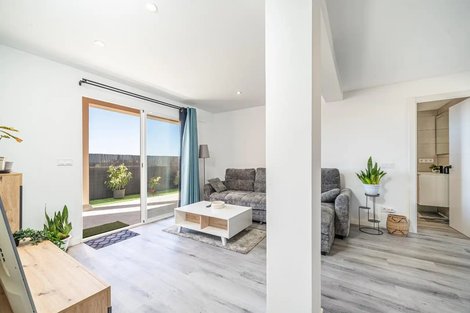 Sala de estar de Ático en venta en  Palma de Mallorca
