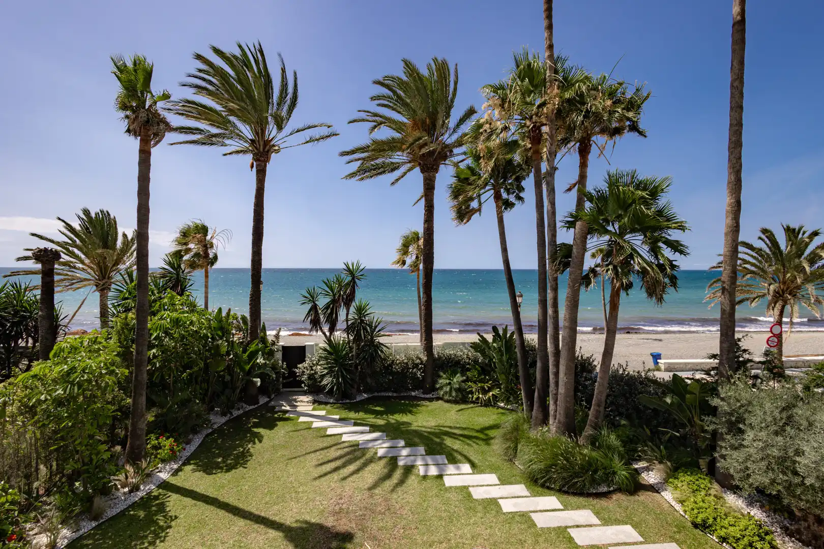 Jardín de Casa o chalet en venta en Marbella con Aire acondicionado, Terraza y Trastero