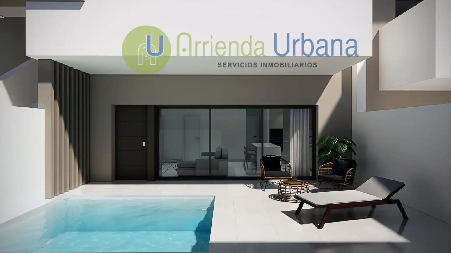 Jardín de Casa adosada en venta en Pilar de la Horadada con Calefacción, Terraza y Piscina