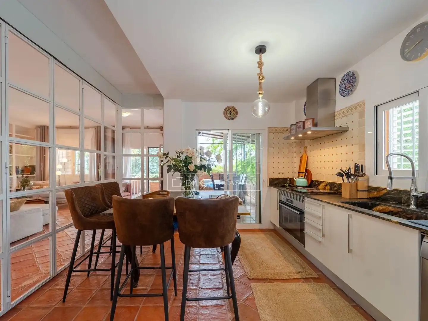 Kitchen of Houses for rent in L'Eliana  with Air Conditioner, Heating and Private garden