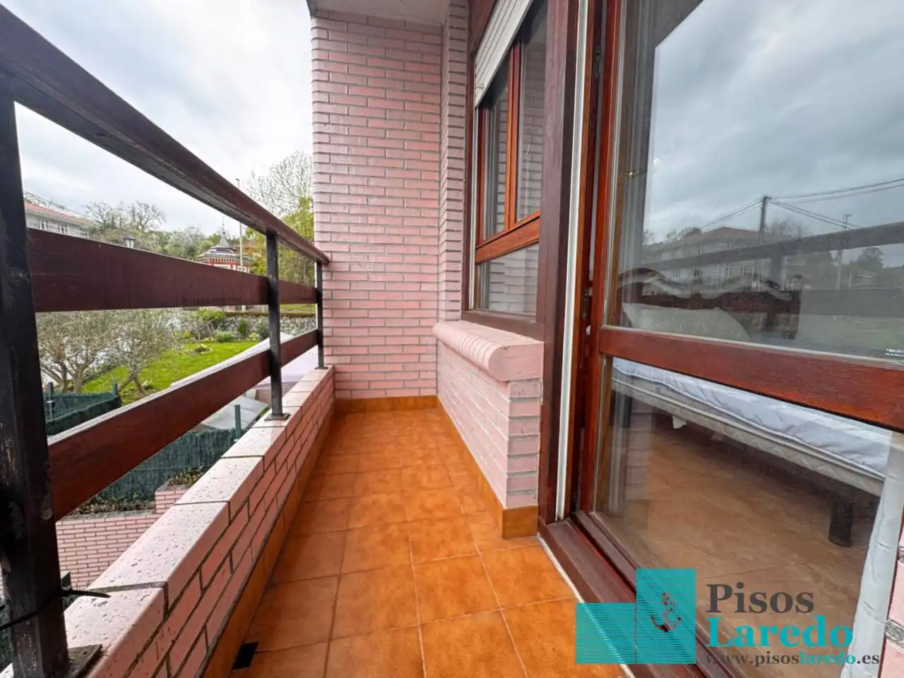 Balcony of Flat for sale in Bárcena de Cicero  with Heating, Terrace and Furnished