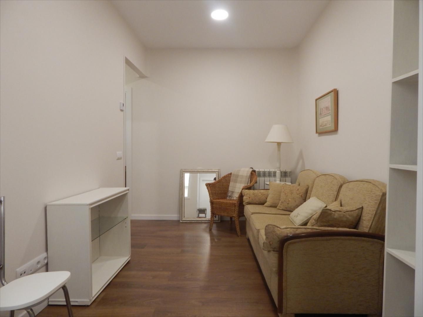 Sala d'estar de Apartament de lloguer en  Madrid Capital