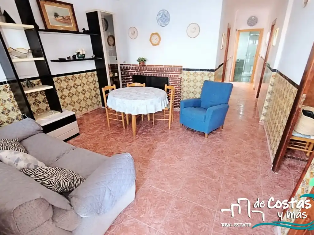 Wohnzimmer von Haus oder Chalet zum Verkauf in Bellreguard mit Terrasse und Möbliert