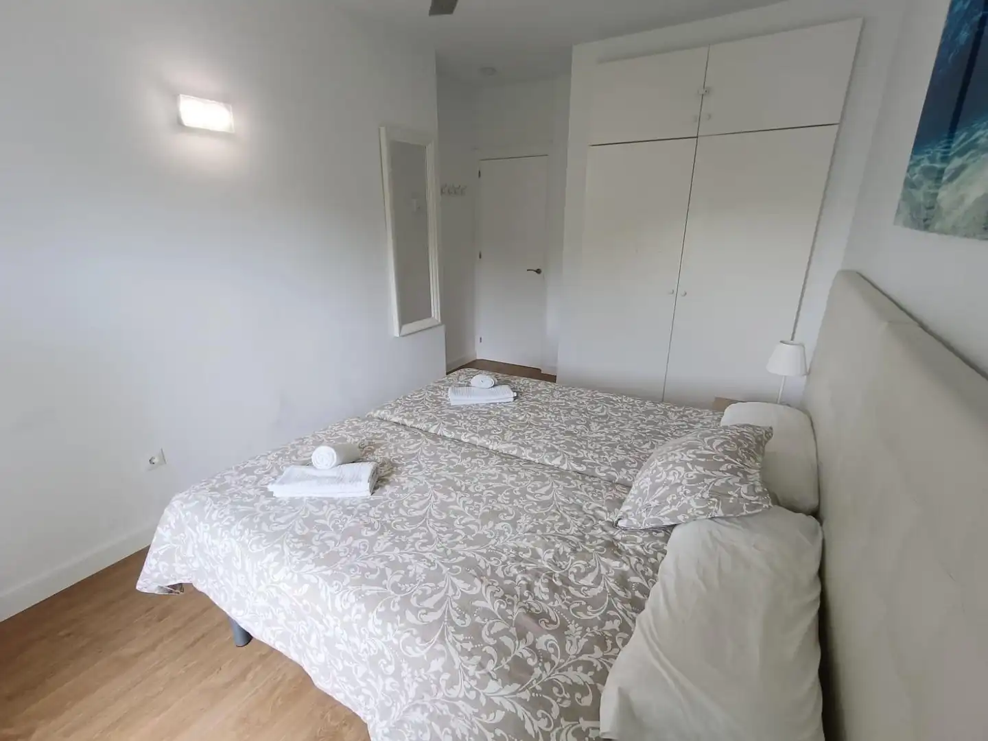 Dormitori de Apartament en venda en Benalmádena amb Aire condicionat, Jardí privat i Terrassa