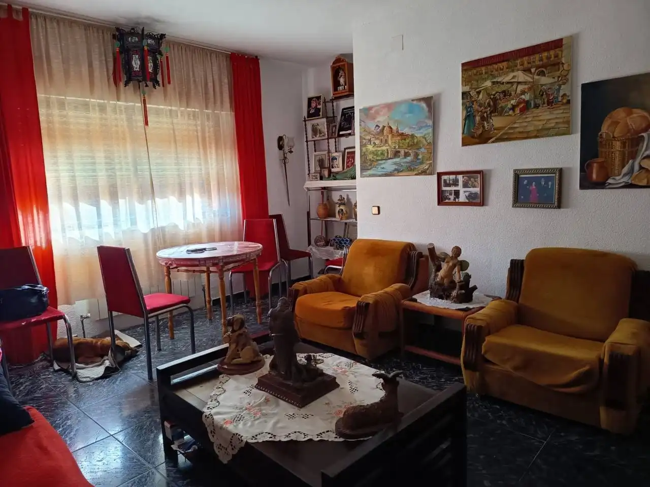 Sala de estar de Piso en venta en Casarrubios del Monte pueblo