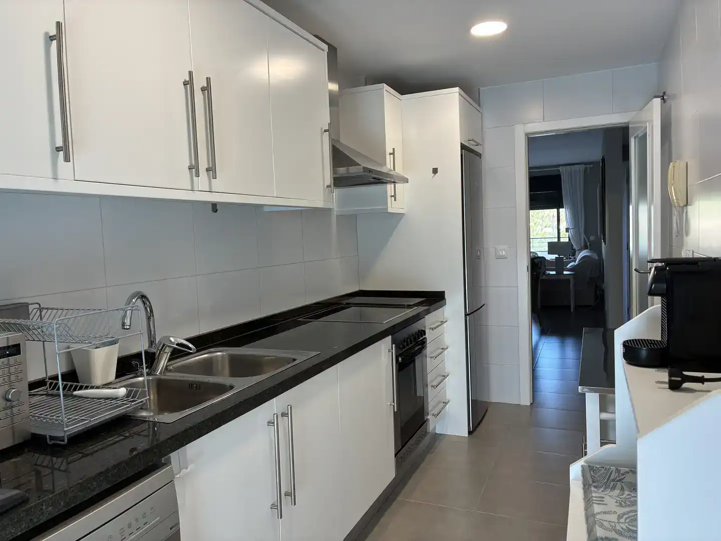 Küche von Wohnung zur Miete in Jávea / Xàbia mit Klimaanlage, Terrasse und Schwimmbad