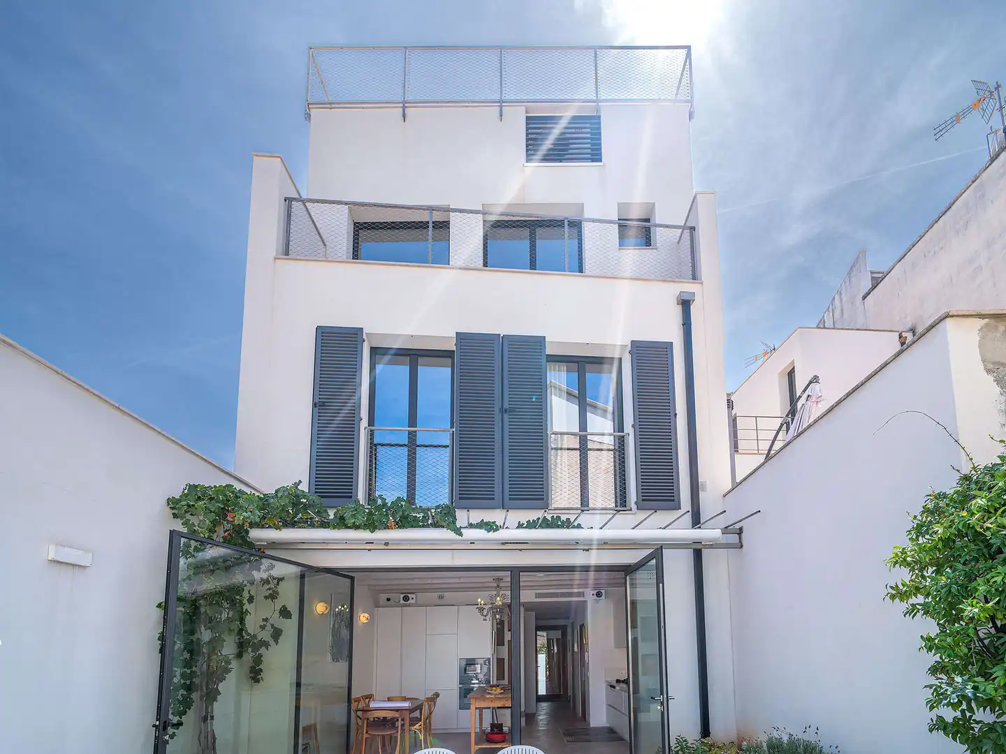 Vista exterior de Casa o chalet en venta en Pollença con Aire acondicionado, Terraza y Amueblado