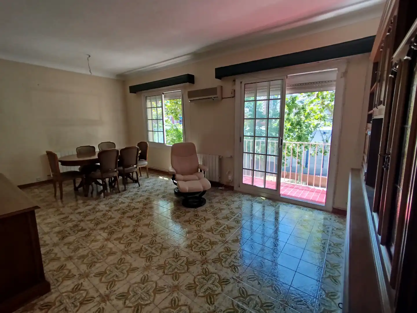 Living room of Flat for sale in Barcelona  with Air Conditioner, Heating and Balcony