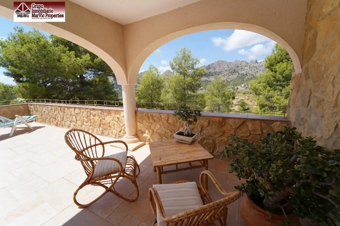 Xalet amb terrassa en venda a Finestrat Pueblo, imagen 22