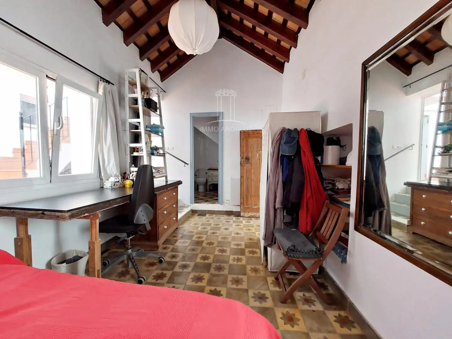Bedroom of Detached homes for sale in Alcalá de los Gazules  with Heating
