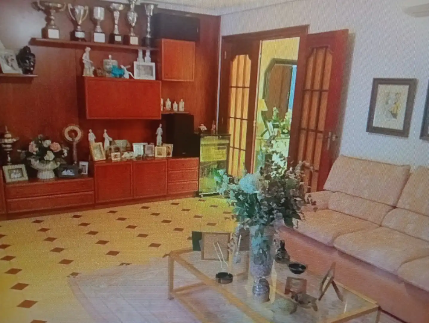 Sala d'estar de Casa o xalet en venda en Petrer amb Jardí privat, Terrassa i Traster