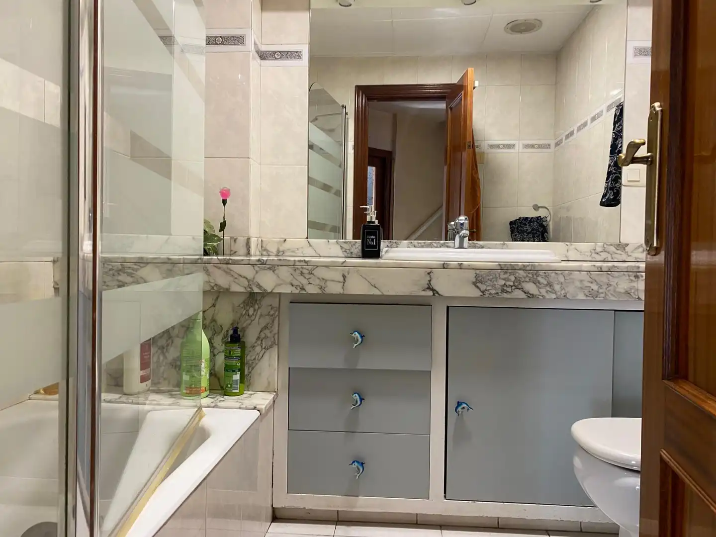 Baño de Casa adosada en venta en Manresa con Calefacción