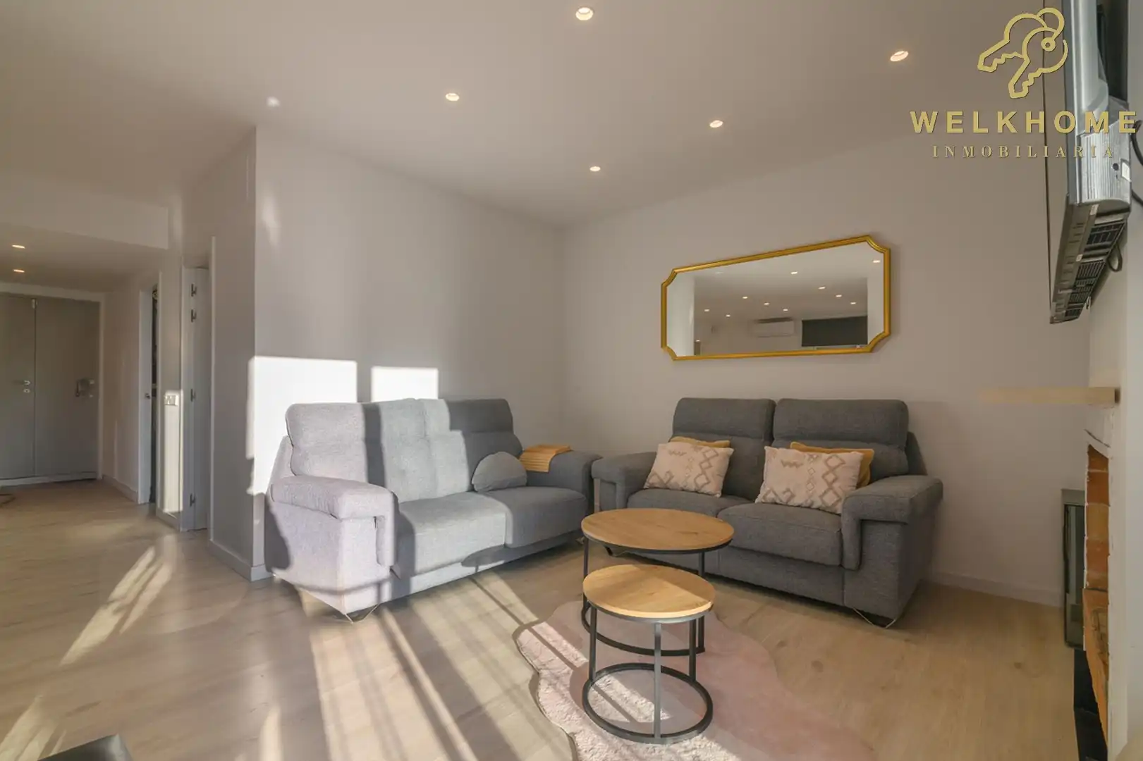 Sala de estar de Casa o chalet de alquiler en Castelldefels con Aire acondicionado, Calefacción y Jardín privado
