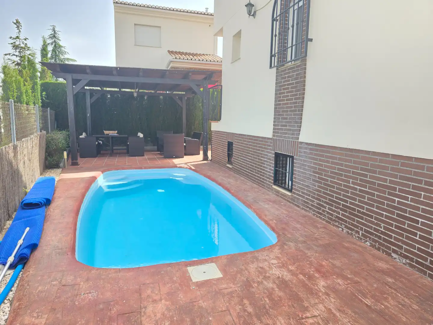 Piscina de Casa o xalet en venda en Monachil amb Aire condicionat, Calefacció i Jardí privat