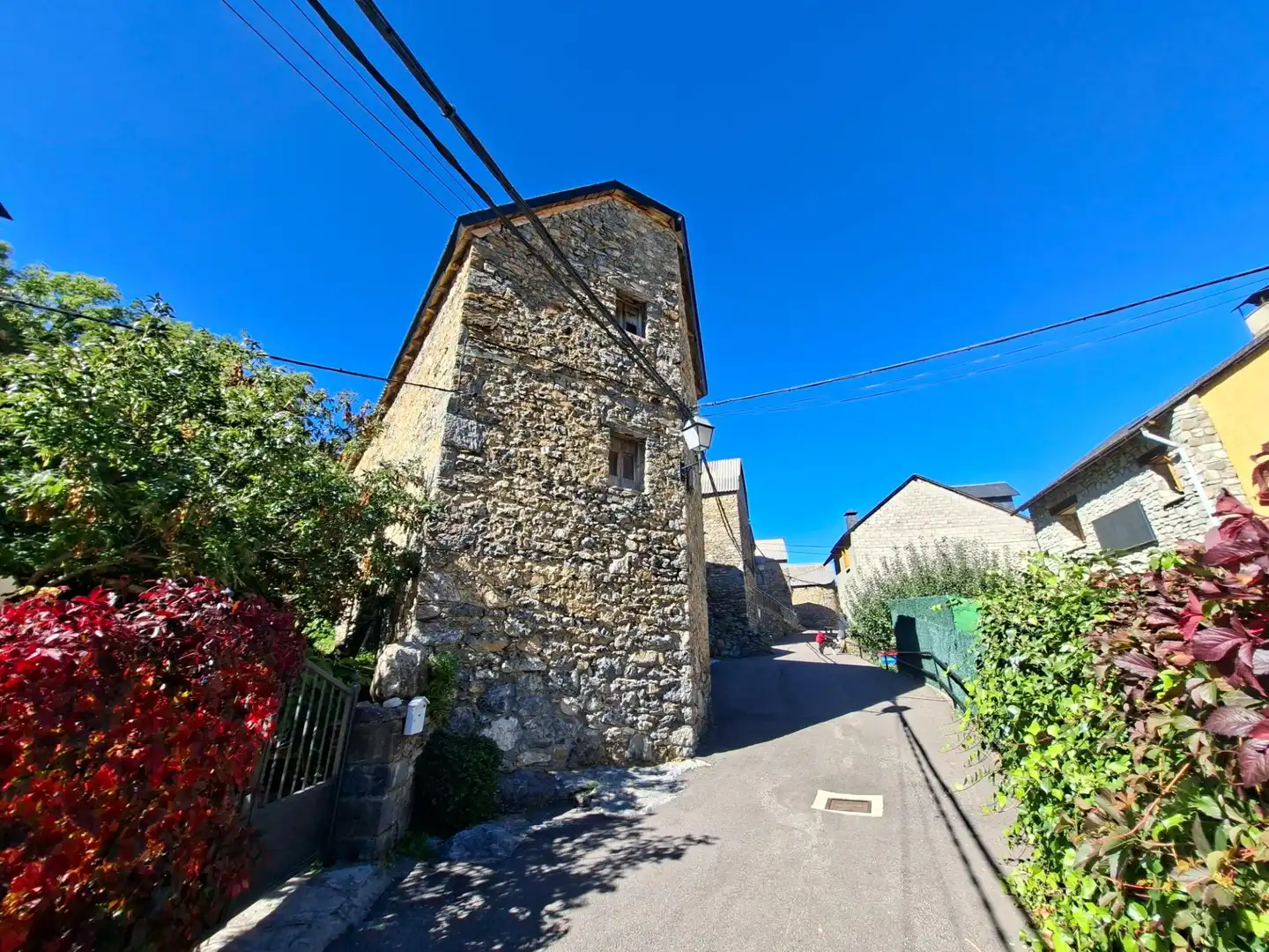 Vista exterior de Casa o chalet en venta en Hoz de Jaca