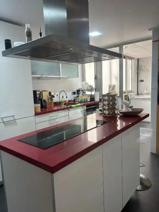 Cocina de Piso de alquiler en Almussafes con Aire acondicionado, Calefacción y Amueblado