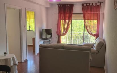 Living room of Flat to rent in  Granada Capital  with Heating, Terrace and Balcony