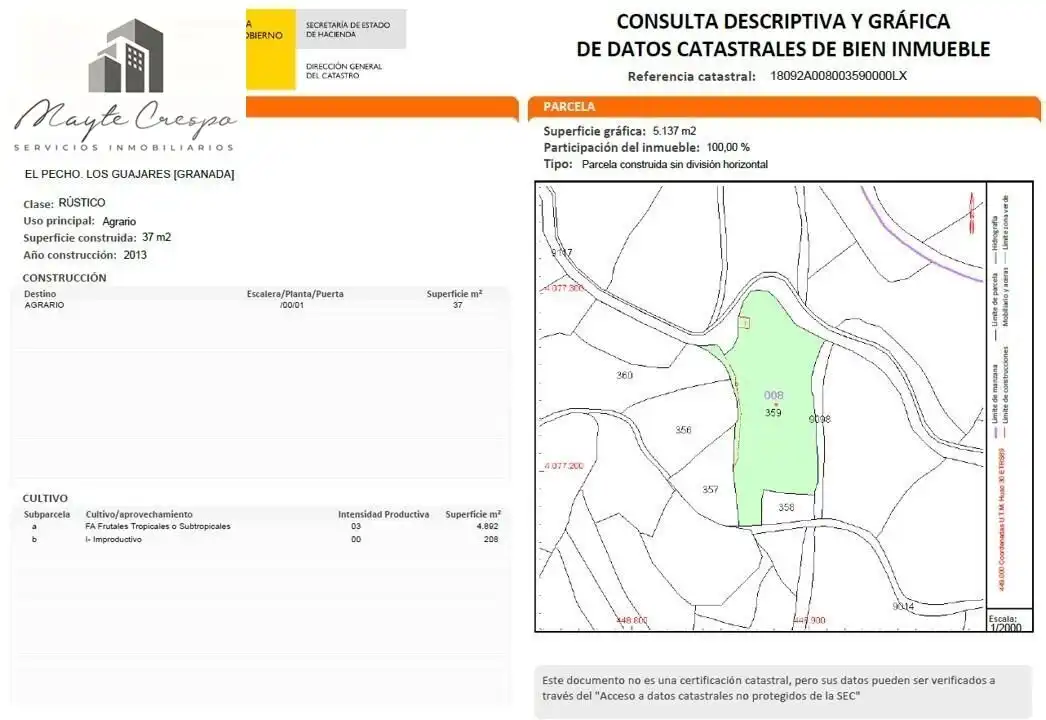 Casa rústica en venta en Calle Diseminados, Pol-8 Par-359, imagen 46