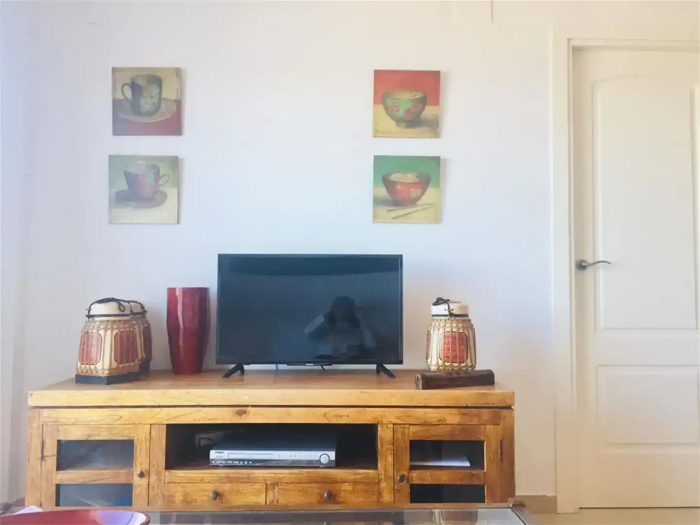Wohnzimmer von Wohnungen zur Miete in Dénia mit Klimaanlage, Schwimmbad und Balkon