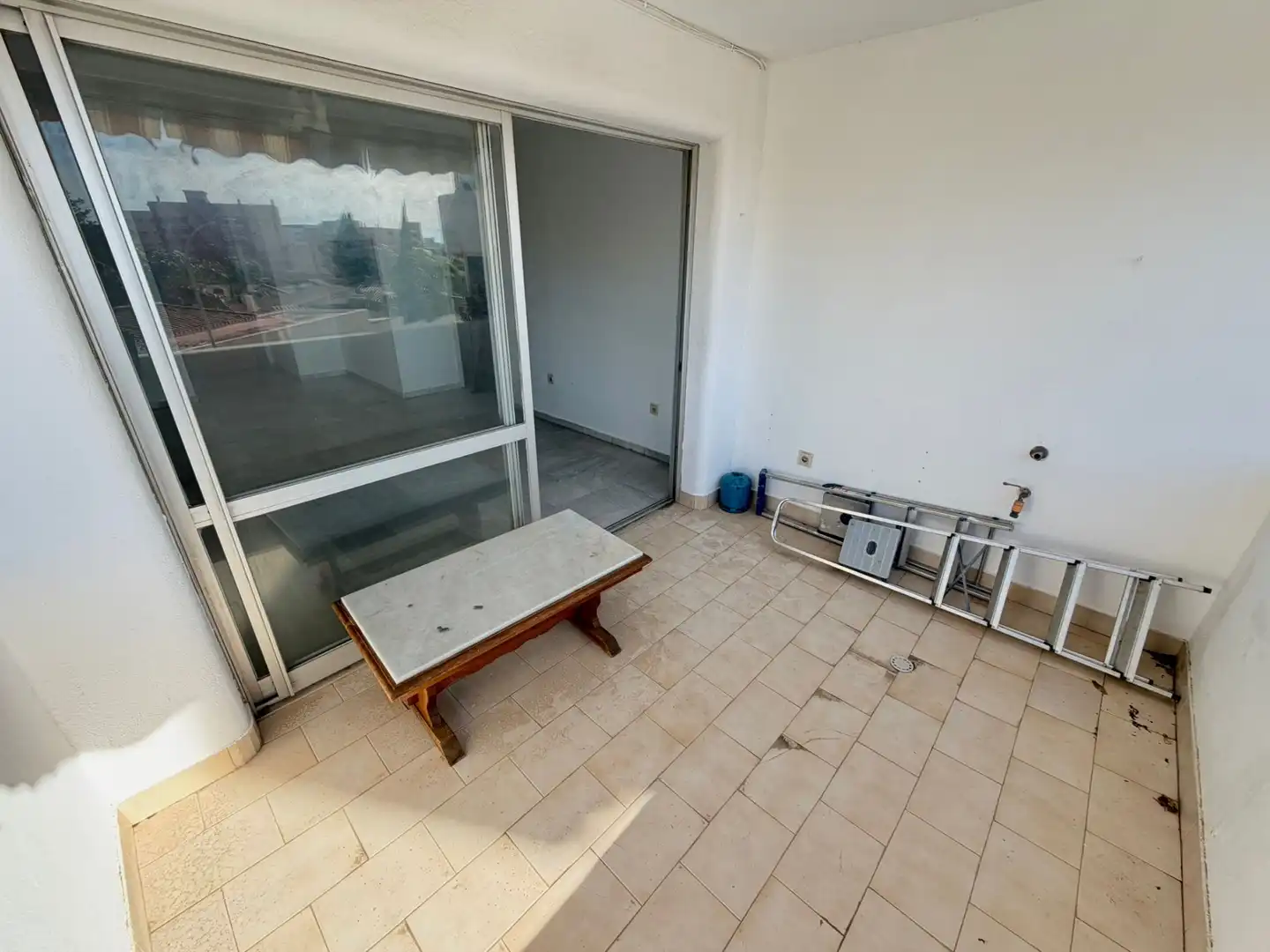 Balcony of Flat for sale in Benalmádena  with Community pool