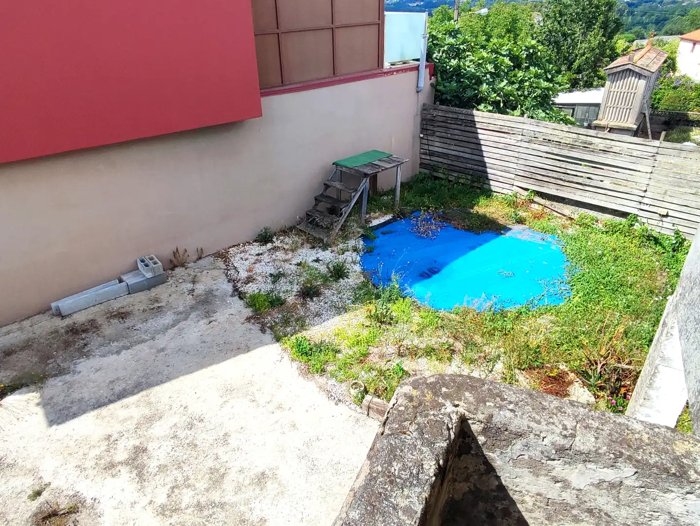 Piscina de Casa o chalet en venta en Carral con Jardín privado y Terraza